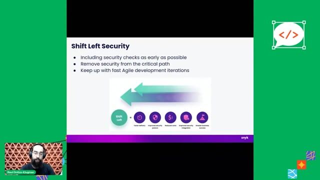 Integrating security earlier in the development lifecycle