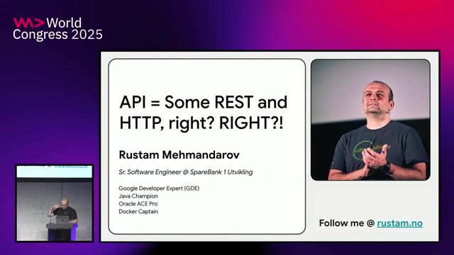 API = Some REST and HTTP, right? RIGHT?!