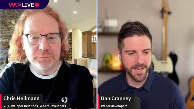 Chris Heilmann, Daniel Cranney & Dirk Ginader - WeAreDevelopers LIVE - Can AI save Accessibility?; Horrid HTML; The Frontend Treadmill and more
