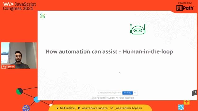 Automating manual processes with a human in the loop