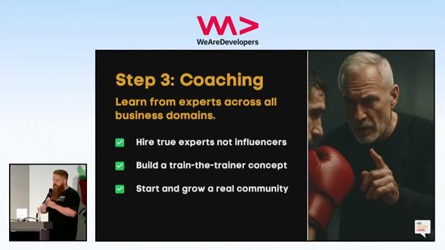 Build AI competence through coaching and community