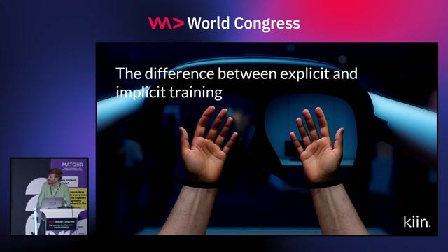 Measuring the effectiveness of implicit VR training