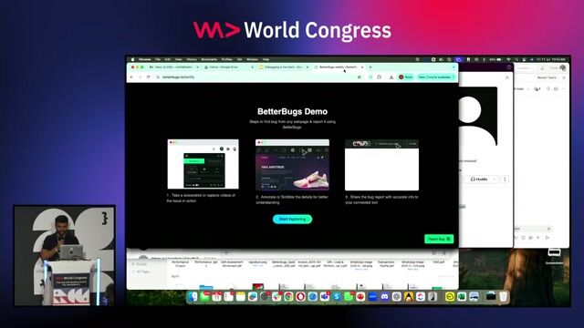 Capturing comprehensive bug reports with a tool