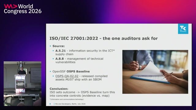 One Pipeline, Three Regulator - SBOM Compliance for the Developer thumbnail