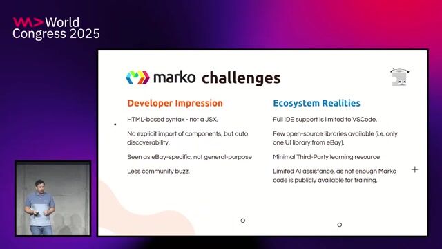 Understanding the challenges and limitations of Marko