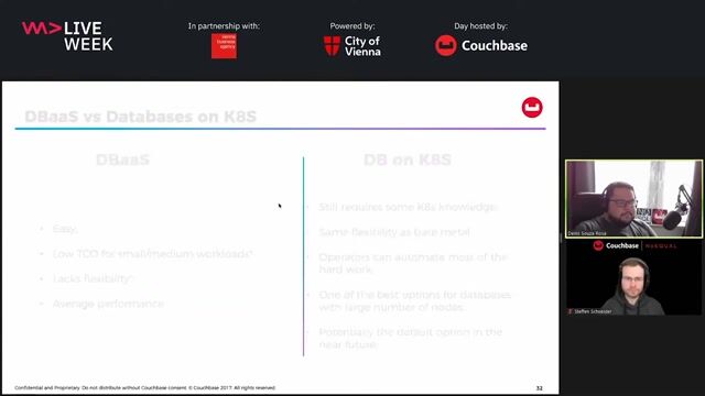 Comparing managed DBaaS with databases on Kubernetes