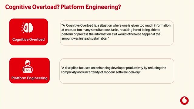 Defining cognitive overload and platform engineering
