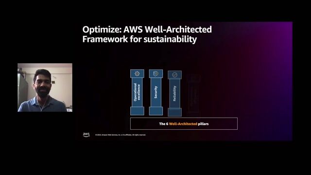 Applying the AWS Well-Architected Framework for sustainability