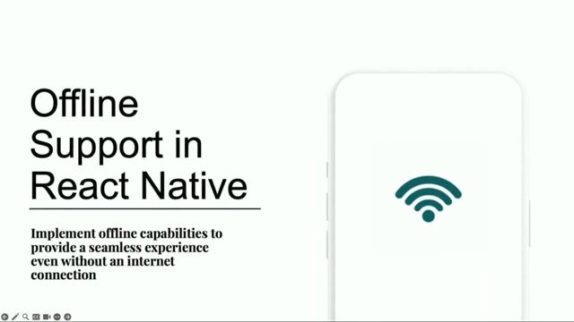 Building offline support and network awareness