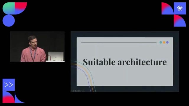 Why a microservices architecture is a good fit