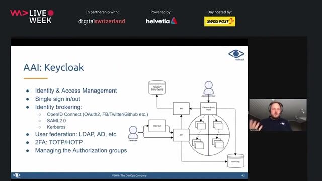 Centralizing security services in a Kubernetes ecosystem