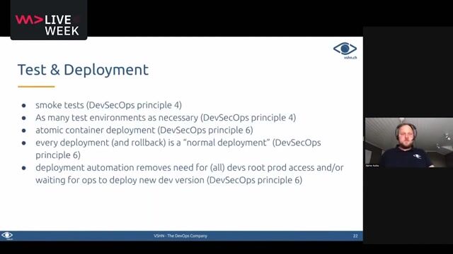 Using containers to improve security and deployment