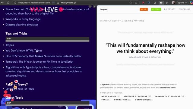 A modern look at HTML tables and JavaScript dates
