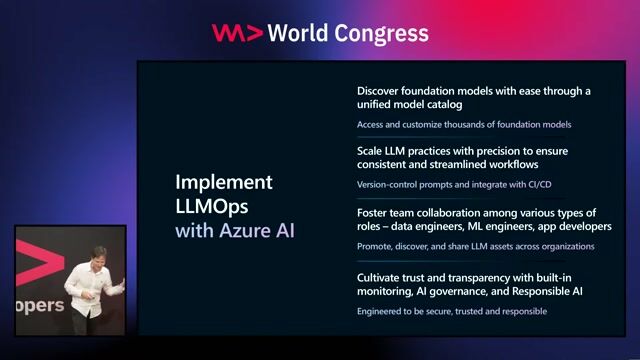 How the Azure AI platform supports the GenAIOps journey