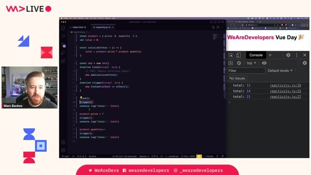 Building a reactive function with ES6 Proxies