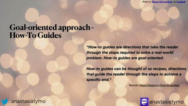 Using goal-oriented documentation to create practical how-to guides thumbnail