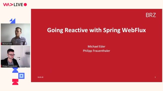 Going reactive with Spring WebFlux thumbnail