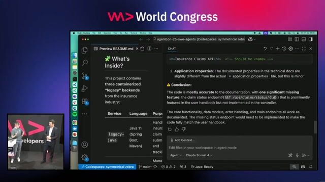 Upgrading a legacy Java project with the Copilot agent