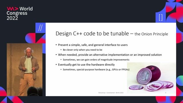 The onion principle and the C++ memory model