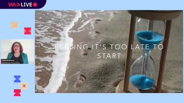 Realizing it is never too late to start speaking