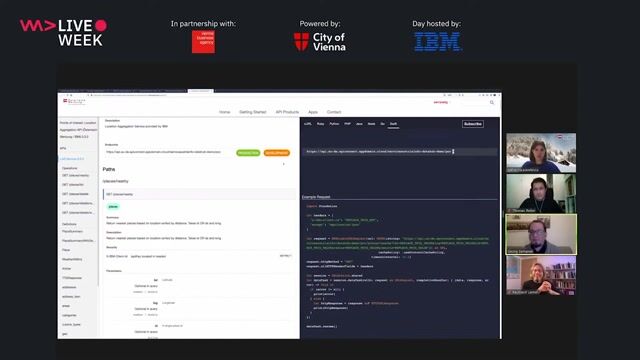Showcasing a prototype app built on the data hub