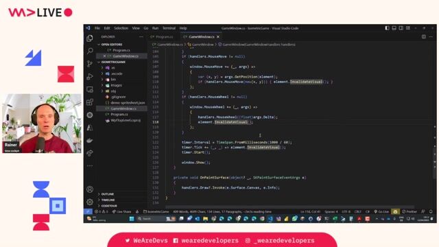 Using top-level statements and natural delegate types