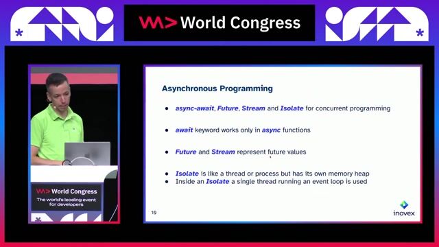 Concurrency with async-await and isolates