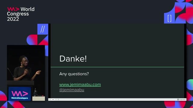 Audience Q&A on functional programming concepts