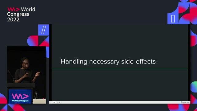 Managing necessary side effects in applications