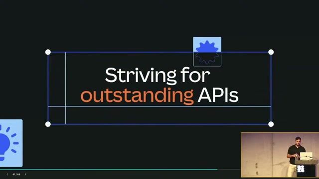 Designing outstanding APIs with simplicity, safety, and evolvability thumbnail