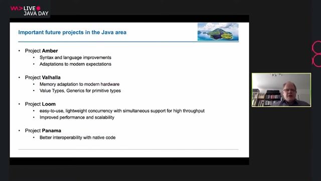 Overview of major Java development projects