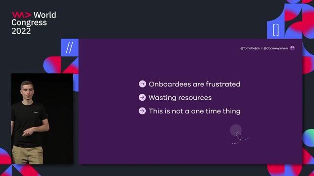 The ideal onboarding is a two-step process