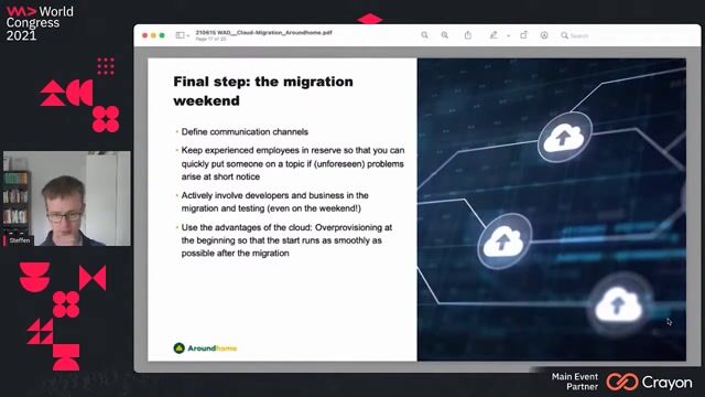 Key learnings from the rapid cloud migration project