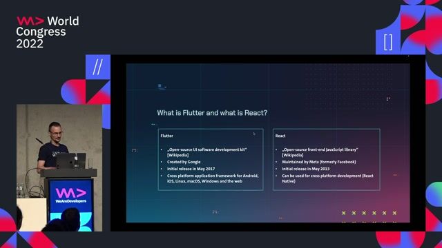 Comparing the core concepts of Flutter and React