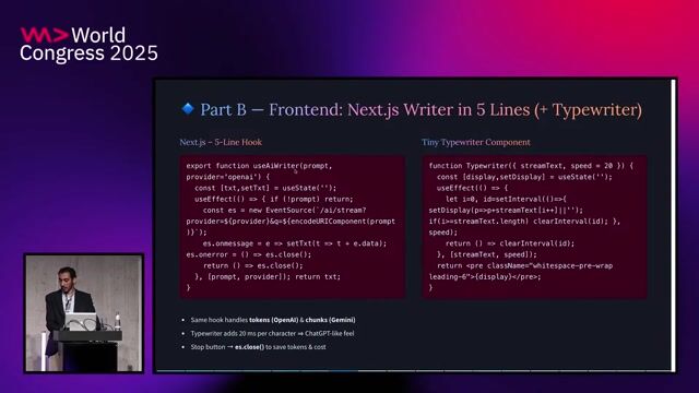 Consuming SSE streams in Next.js with EventSource