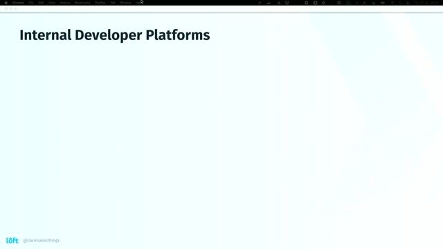 Key principles for building an internal developer platform