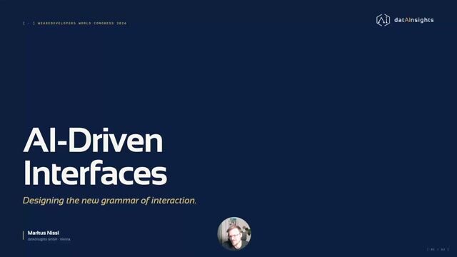 AI-Driven Interfaces: Designing the New Grammar of Interaction