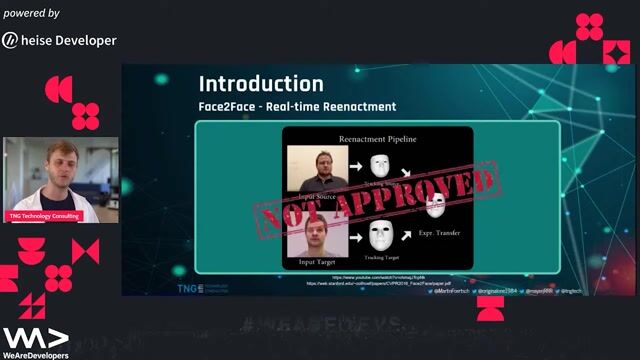 How traditional deepfakes are made with Deep Face Lab