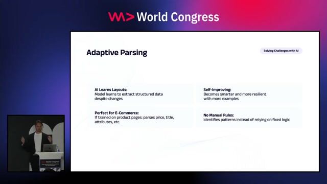 Demonstration of an AI copilot for automated scraping