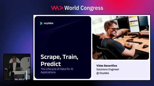 Scrape, Train, Predict: The Lifecycle of Data for AI Applications