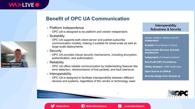 Exploring the core benefits of using OPC UA