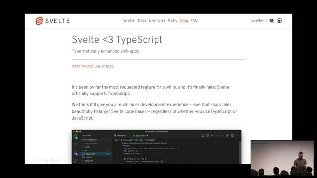 Setting up a SvelteKit project with TypeScript