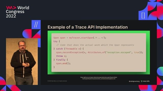 Implementing tracing and metrics code with OpenTelemetry APIs thumbnail