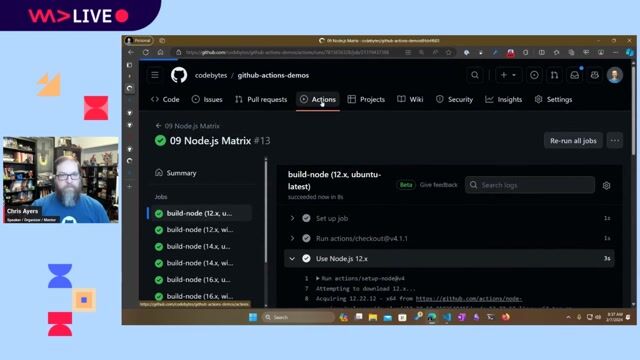 Building a .NET app with caching and artifacts
