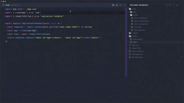 Implementing server-side routing with View Router