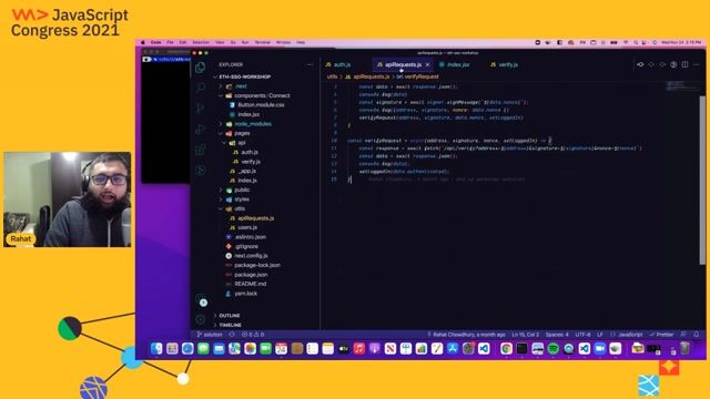 Implementing the backend API routes in Next.js