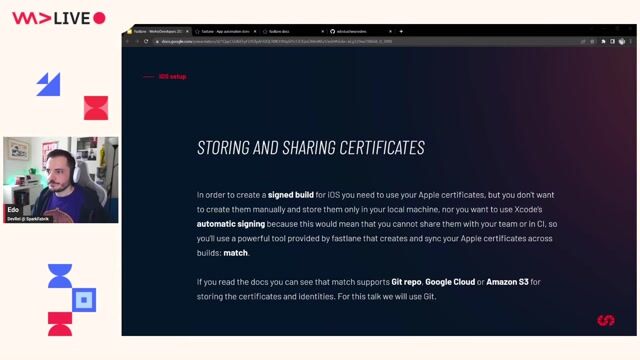 Automating iOS builds and certificate management with Match
