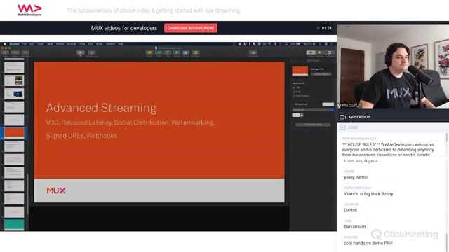 Exploring advanced live streaming features