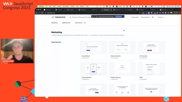 Styling the application with Tailwind CSS and Tailwind UI thumbnail