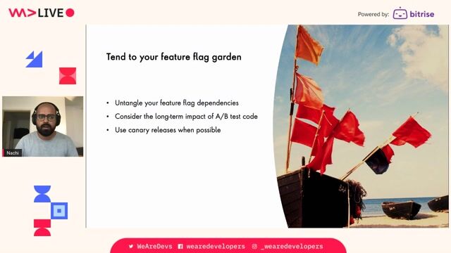 Managing features with flags, A/B tests, and canary releases